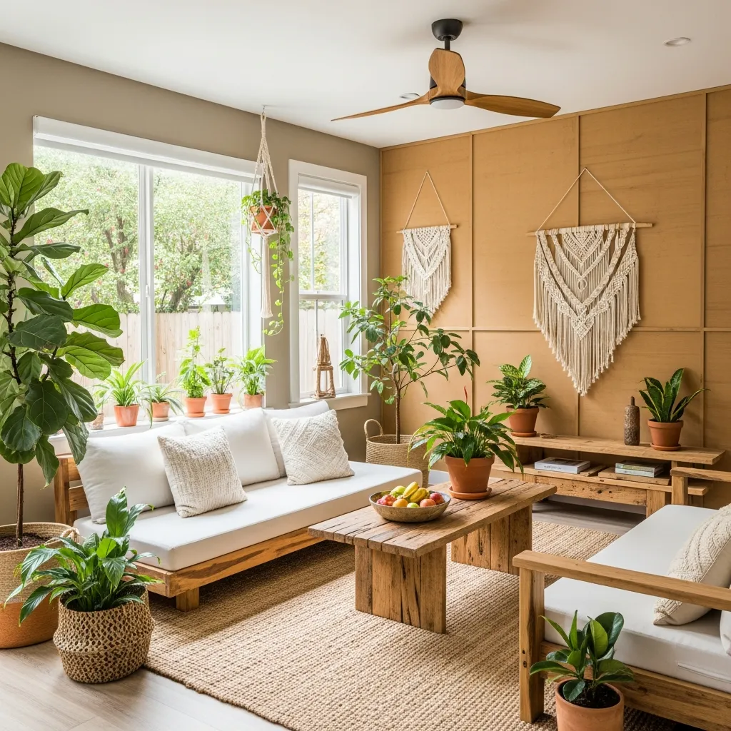 Eco-friendly interior design elements